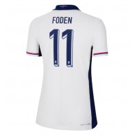 Billiga England Phil Foden #11 Hemma fotbollskläder Dam EM 2024 Kortärmad